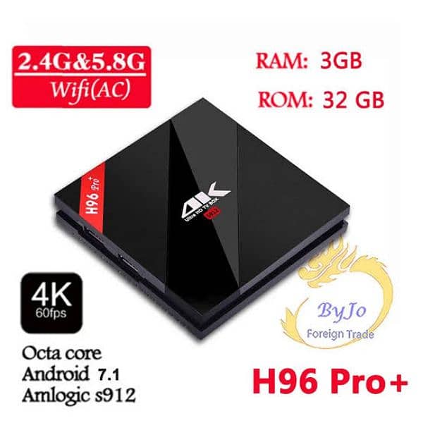 H96 Pro Plus Android TV box 0