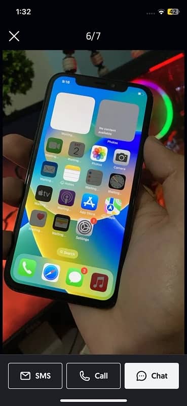 iPhone X 256gb 3