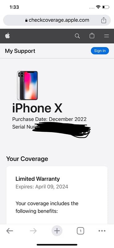 iPhone X 256gb 7