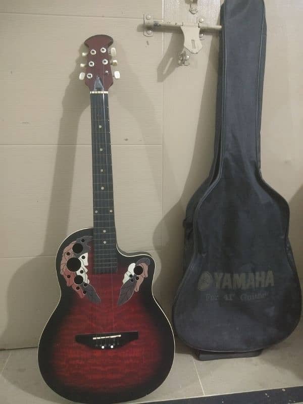 Acoustic Guitar - Strong Fiber Body With Over Size Bag 0