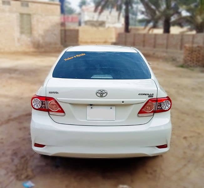 Toyota Corolla XLI 2012 3