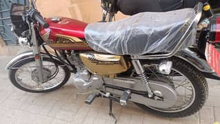 Honda 125 model 2025 salf stat Goldan edition