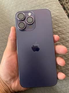 iphone 14pro max deep purple 128gb jv