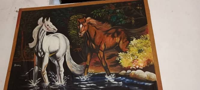 horse painting