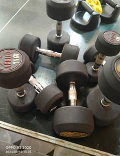 Dumbbells, Plates, Rods and Benches