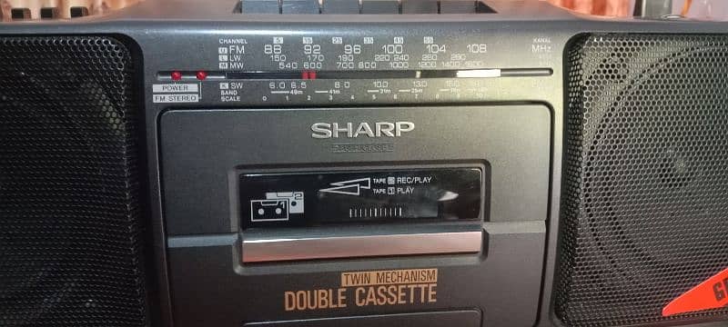 Sharp Twin Mechanism Tape recorder 1