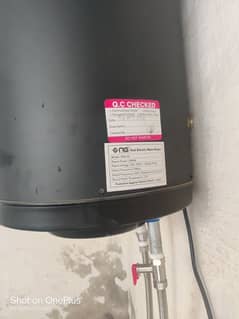 Nas gas geyzer only one week used