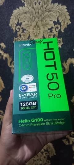 infinix hot50 pro box pack