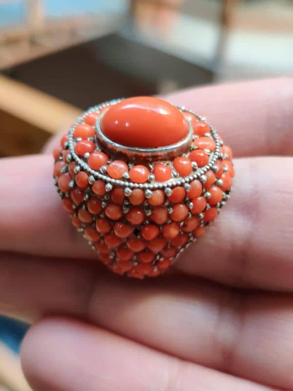 very beautiful handmade Marjan ring available 0