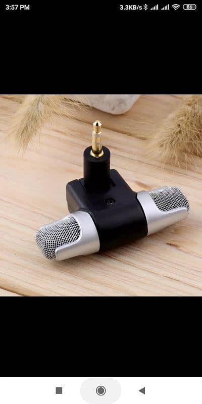 Mini Digital Head phone Mic 3.5mm Stereo Microphone  mobile 10