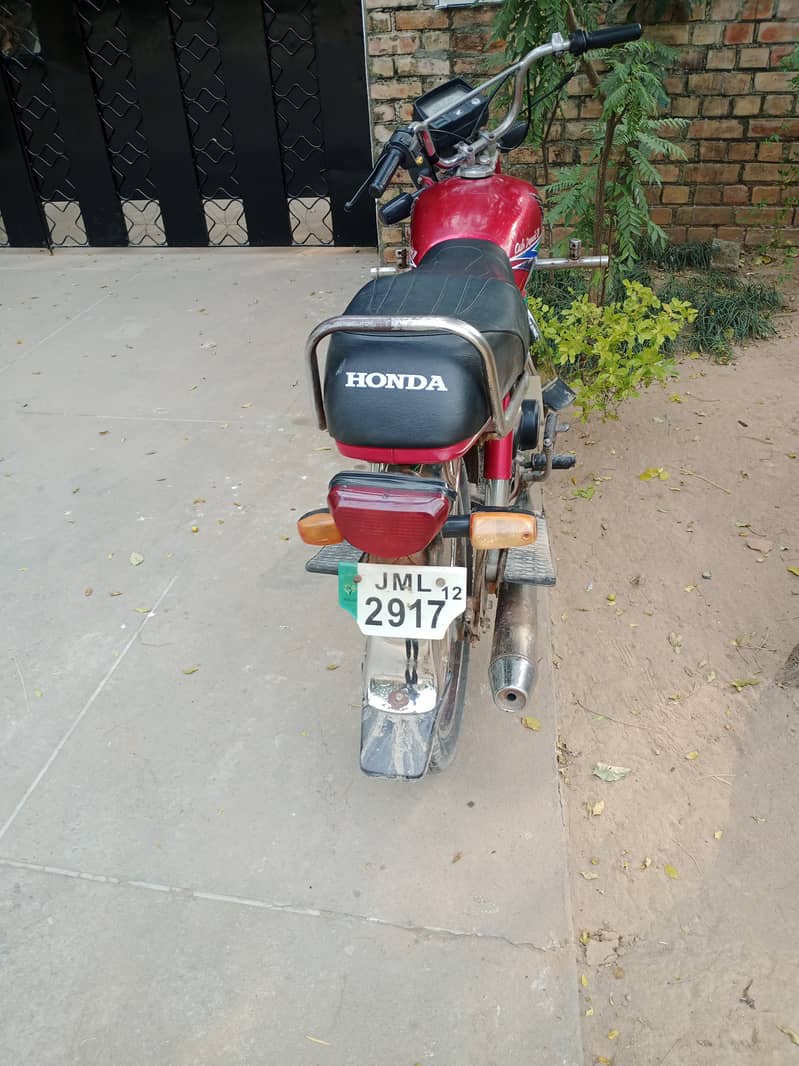 Honda CD70 bike for sale 2012 model 2