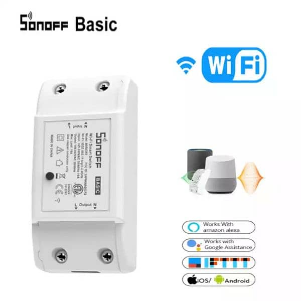 SONOFF original BasicR2 Wifi Ewelink Switch Smat Solar Wireless 4