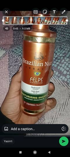 Brazilians Nut conditioner and shampoo