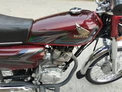 Honda CG125 model 2023 Islamabad number,03055228242