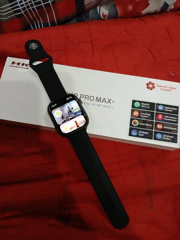 Hk9 pro max plus multi functional smart watch 4