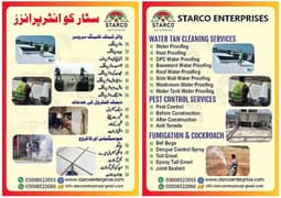 Waterproofing/heatproofing/pest