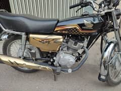 Honda cg125 salf start Gold