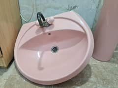 Basin Pedestal With Tanki