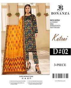 Bonanza Satrangi kotari 3pc