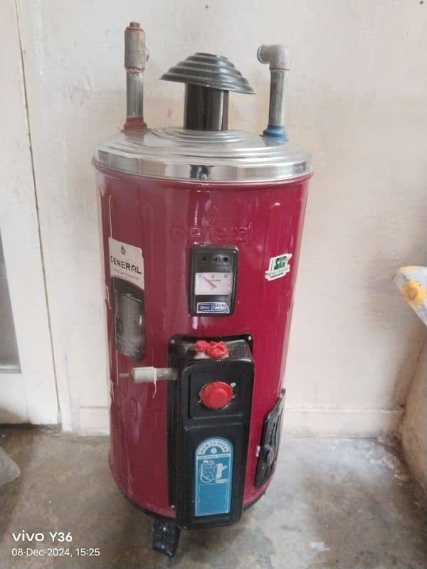 General Gas Geyser Only One Month Used New Condition 0