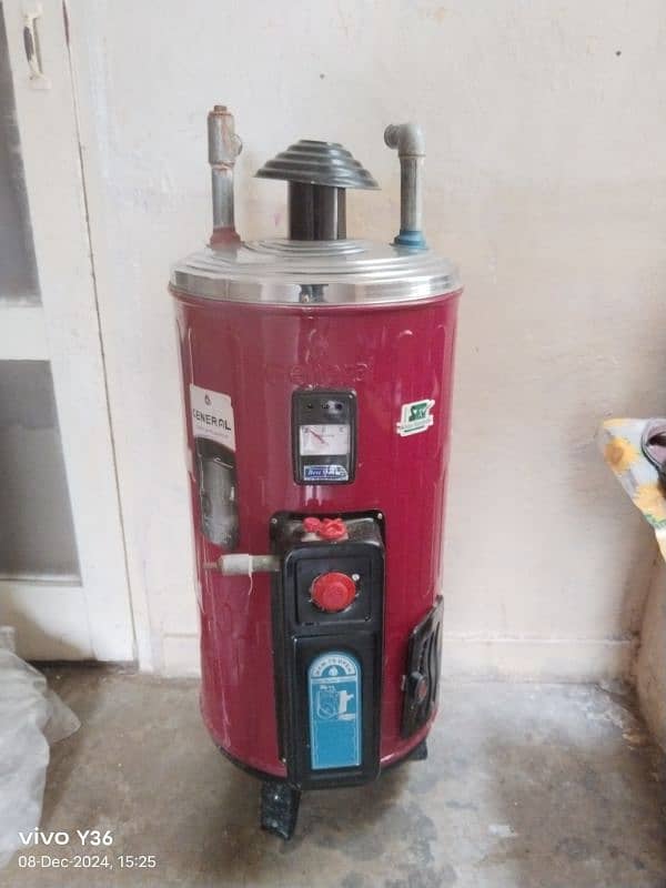 General Gas Geyser Only One Month Used New Condition 1