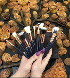 Makeup brushes_pack of 15