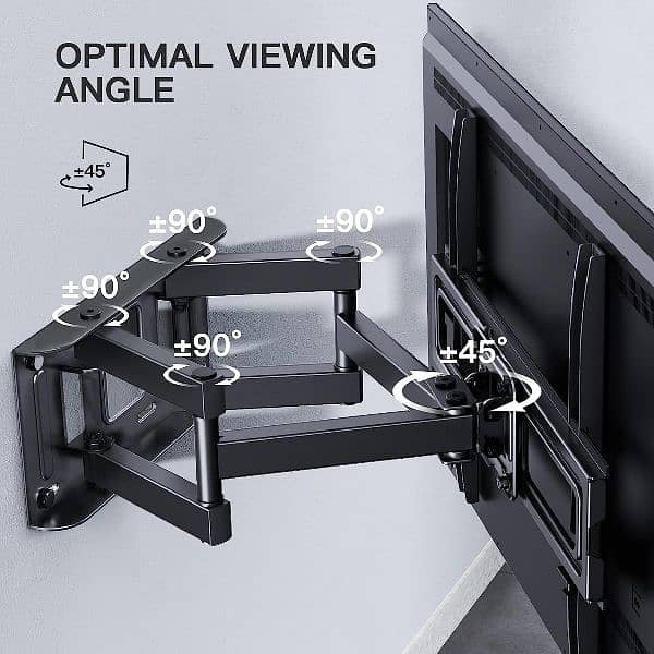 LCD LED tv monitor adjustable Wall mount bracket imported stand 10