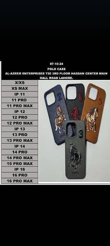 polo mobile cover in all I phone models/all model  series 1