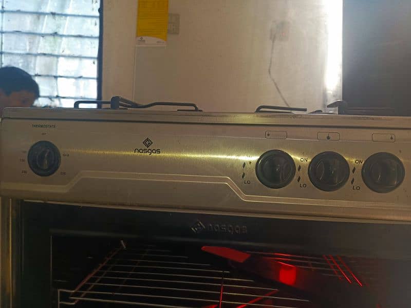 Nas gas cooking range ovan 6