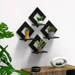 MDF wall shelves 4 piece