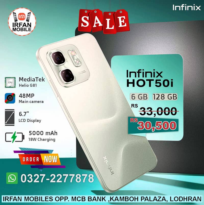 infinix Hot 50 series 1