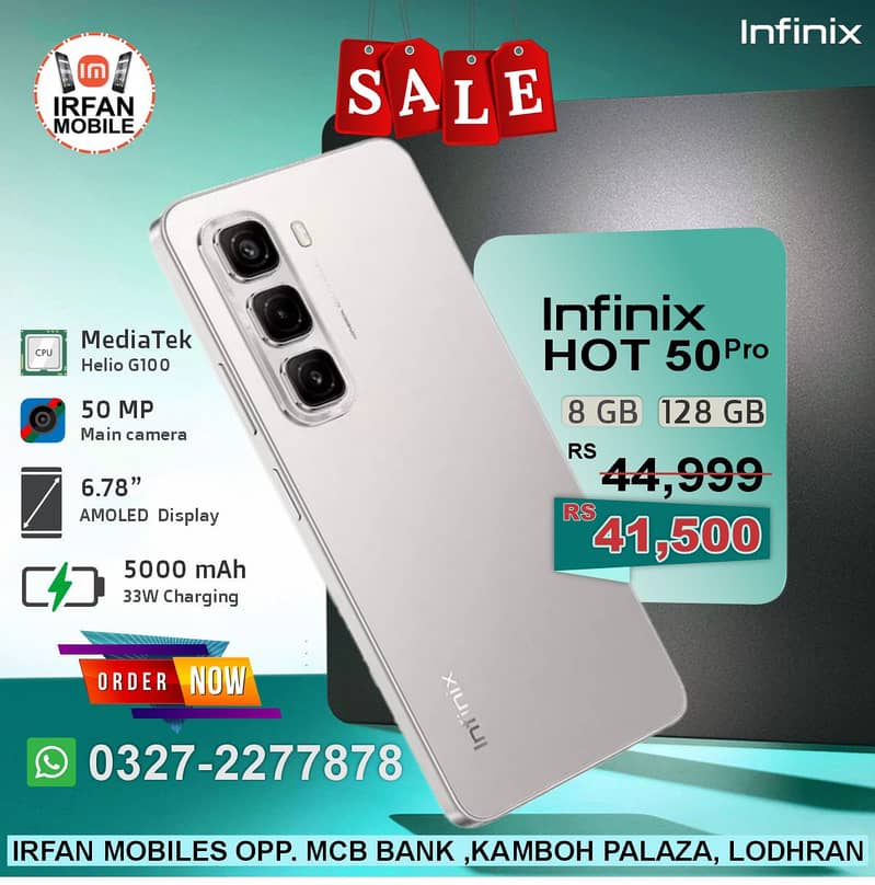 infinix Hot 50 series 3