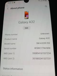 Samsung A32 Official PTA Approved Duel SIM 6/128