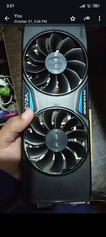 Gtx 970 New condition ha 0