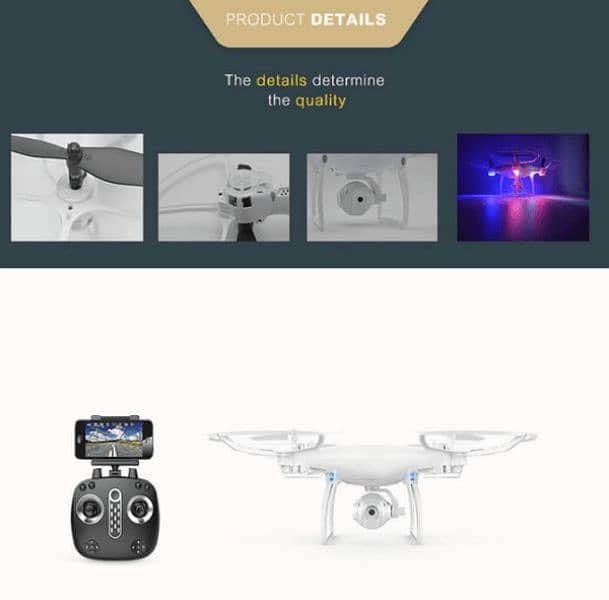 Explorers Drone Sky LH-X25S with HD Camera High Quality Camera Drone 5