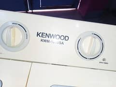 kenwood washing machine twin tub model number KWM1012SA