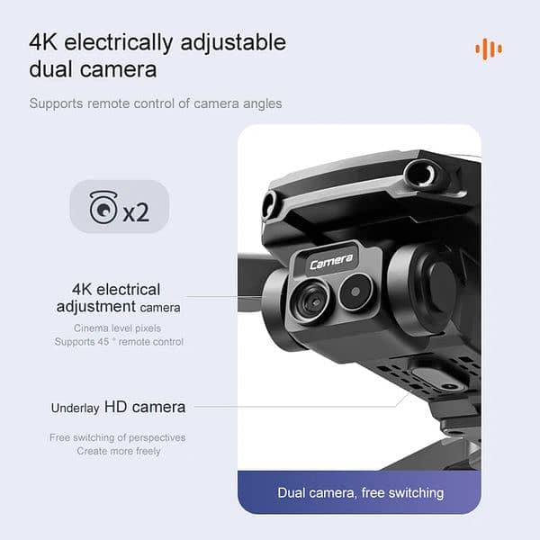 RG100Pro Brushless Motors Drones Foldable Camera Drone 1