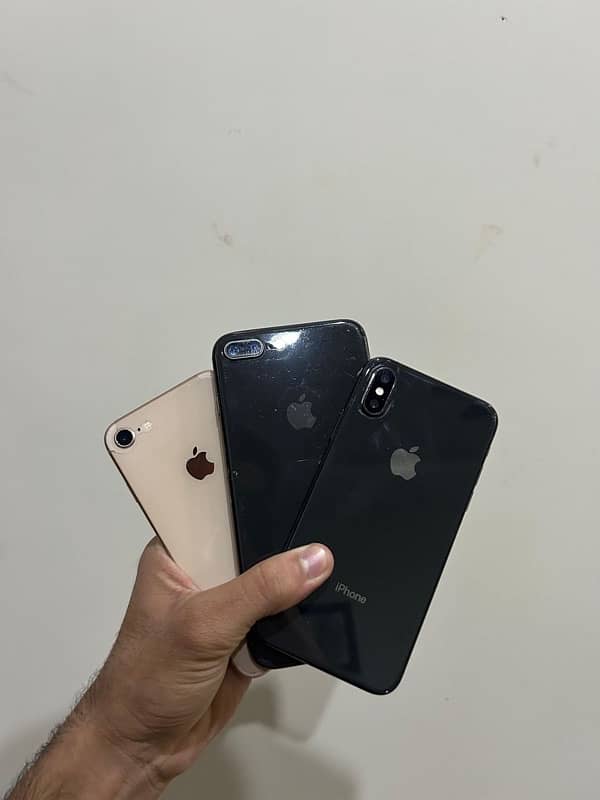 iphone xs, 8plus, 8 1