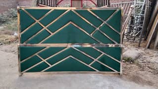 steel bed double king size