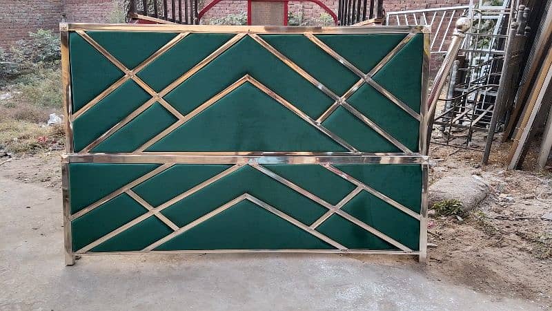 steel bed double king size 0