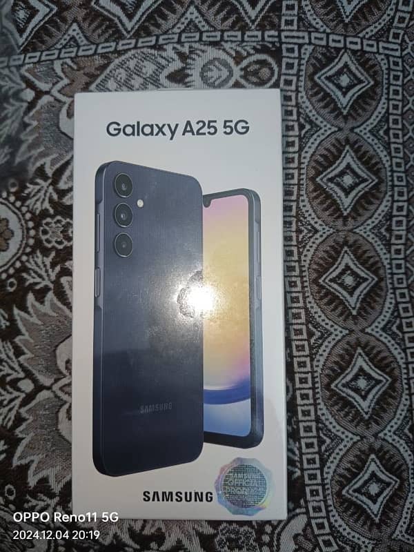 Samsung A25 brand new 5g box pack 0