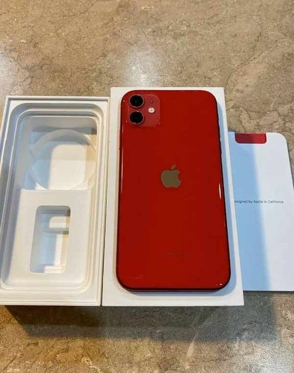 I phone 11 (Dual Pta 128Gb) With Box 2