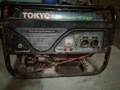 Tokyo generator 2.5kva for sell. petrol and gas