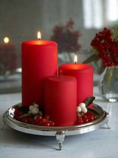 Scented Pillar Candles