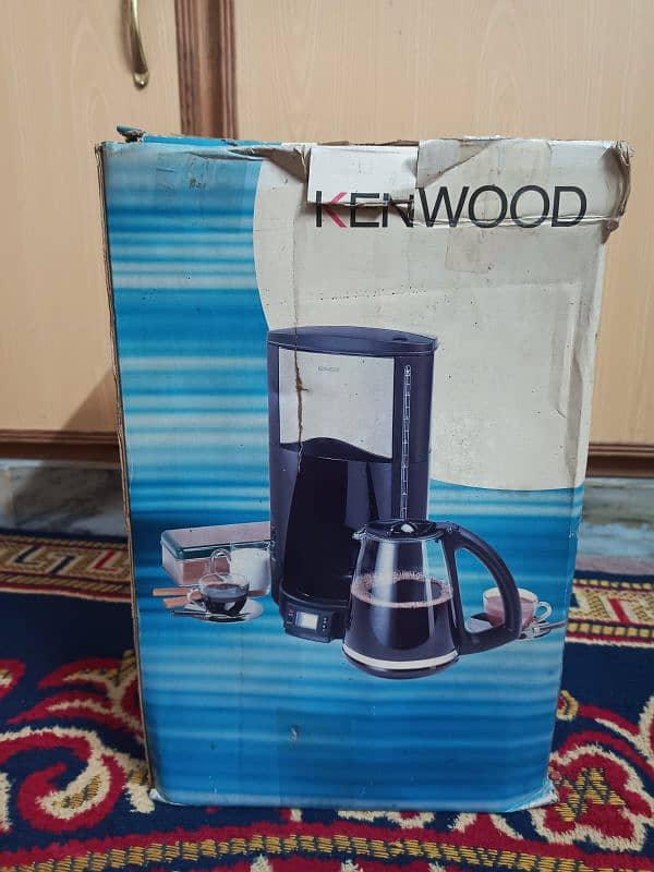 kenwood coffee maker machine brand new. 1