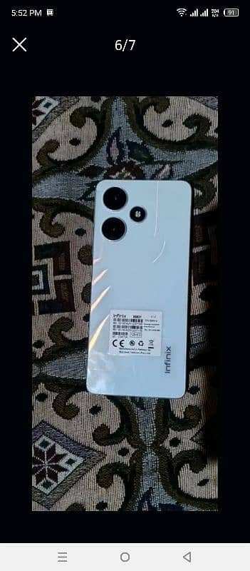 Infinix hot 30 8 128 with charger and box only serious person contact 4