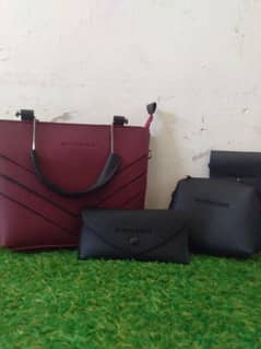 5 pcs and 4 pcs Cross body bags available full wholesale price