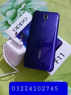 Oppo F11 256GB+8GB Lush Condition, Box With Charger