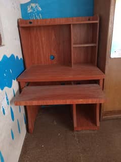 Computer Table with Book Shelf