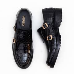 Double Monk Strap Buckle Formal Shoes